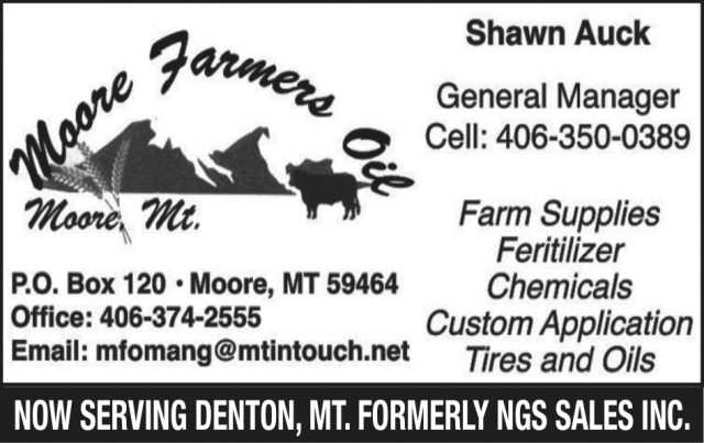 Farm Supplies, Moore Farmers Oil Co