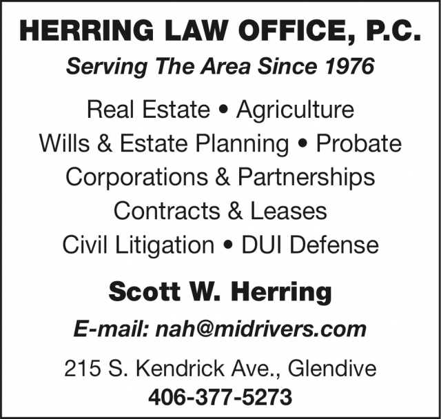 Wills & Estate Planning, Herring Law Office, P.C.