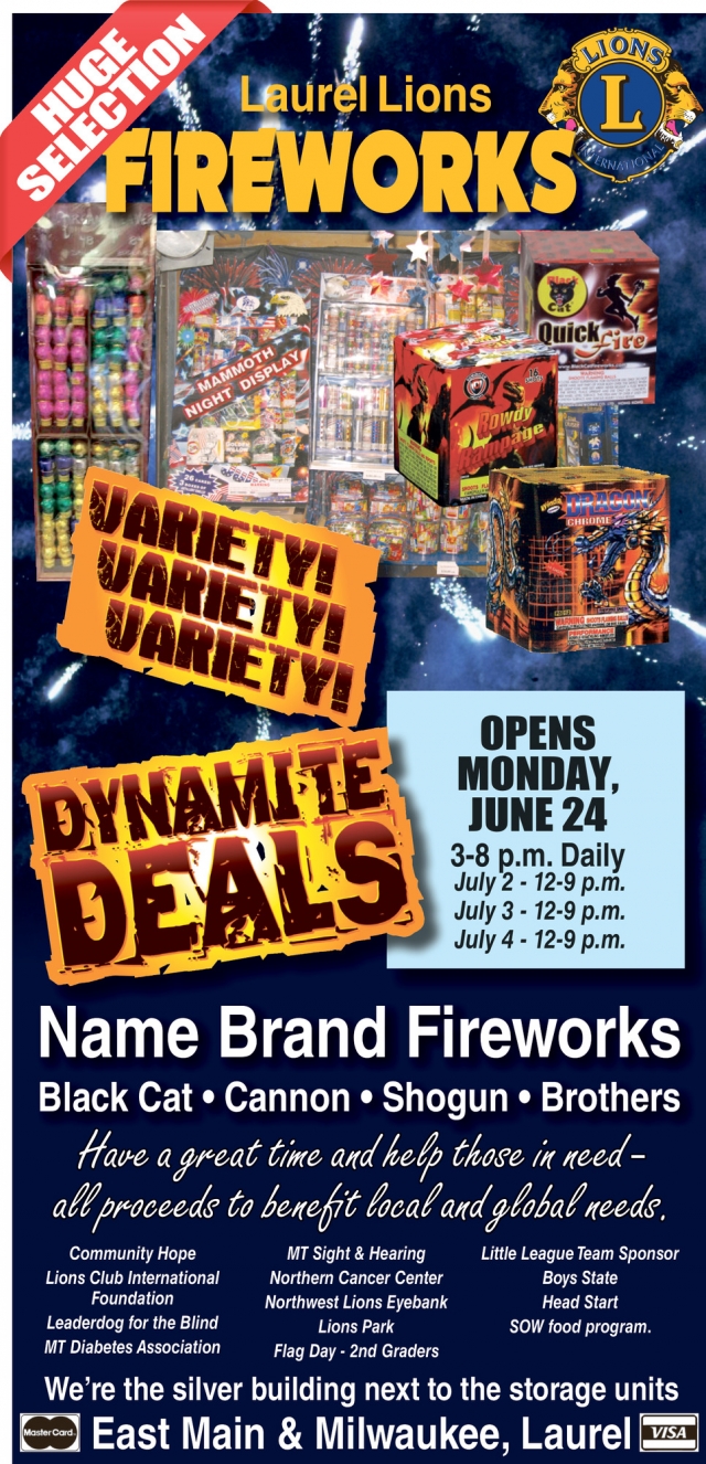 Fireworks, Laurel Liosn Fireworks (June 24, 2024)