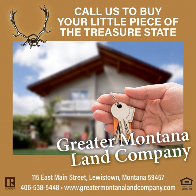 Call Us to Buy Your Little Piece of the Treasure State, Greater MT Land Company, Lewistown, MT