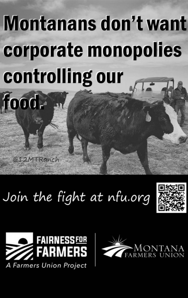 Fairness for Farmers, Montana Farmers Union, Great Falls, MT