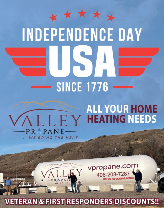 Independence Day USA, Valley Propane, Worden, MT