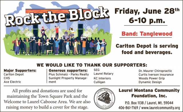 Rock the Block, Laurel Community Foundation