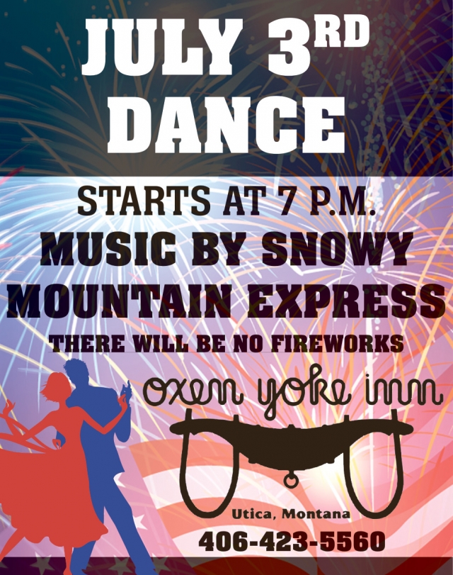 July 3rd Dance, Oxen Yoke Inn, Hobson, MT