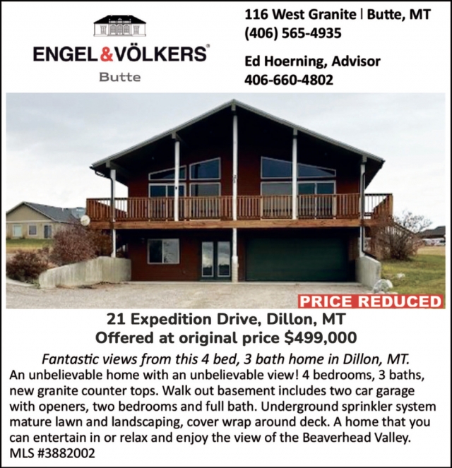 116 West Granite / Butte, MT, Engel & Völkers - Butte Real Estate