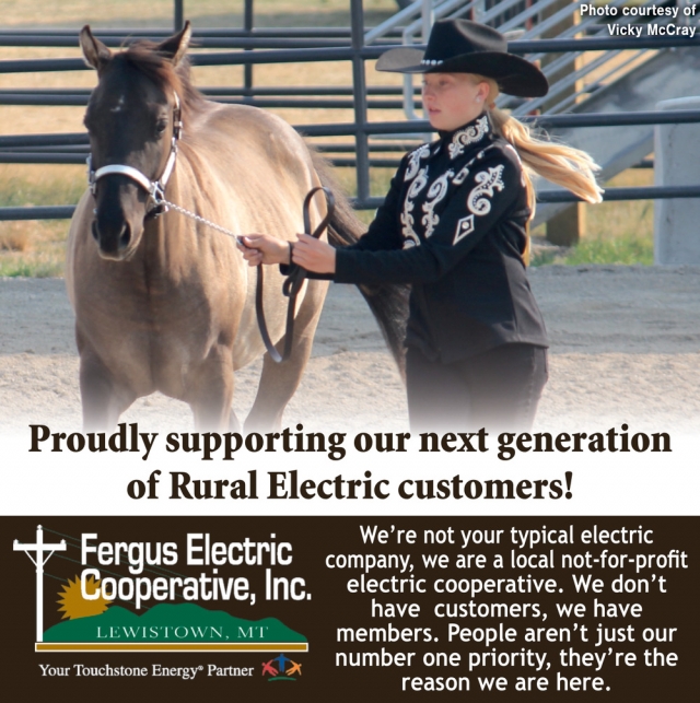 Proudly Supporting Our Next Generation of Rural Electric Customers!, Fergus Electric Cooperative, Inc, Lewistown, MT