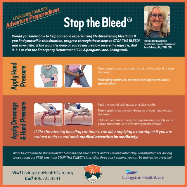 Stop the Bleed, Livingston Healthcare, Livingston, MT