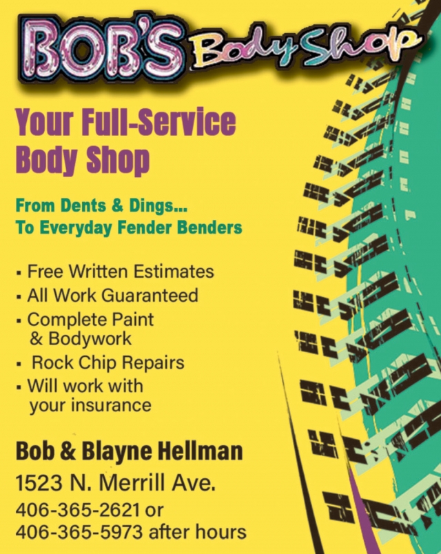 Your Full-Service Body Shop, Bob's Body Shop