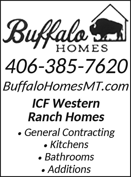 General Contracting, Buffalo Homes, Westby, MT