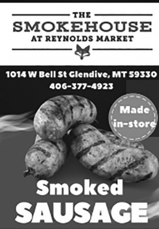 Smoked Sausage, Reynolds Market, Sidney, MT