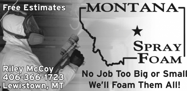 No Job Too Big or Small, Montana Spray Foam, Lewistown, MT