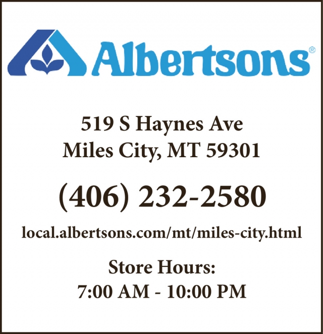 Albertsons, Albertsons - Miles City