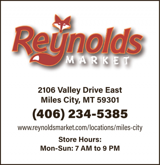 Reynolds Market , Reynolds Market, Sidney, MT