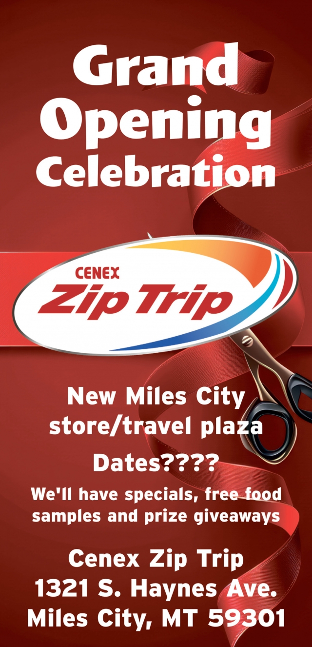 Grand Opening Celebration, Cenex Zip Trip