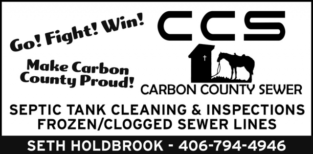 Septic Tank Cleaning & Inspections, Carbon County Sewer, Roberts, MT