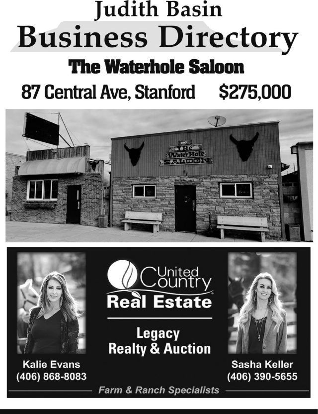 Business Directory, Kalie Evans, Sasha Keller - United Country Real Estate