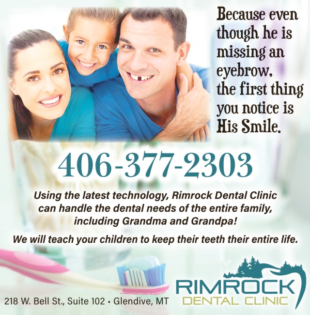 Dental Clinic, Rimrock Dental Clinic, Glendive, MT