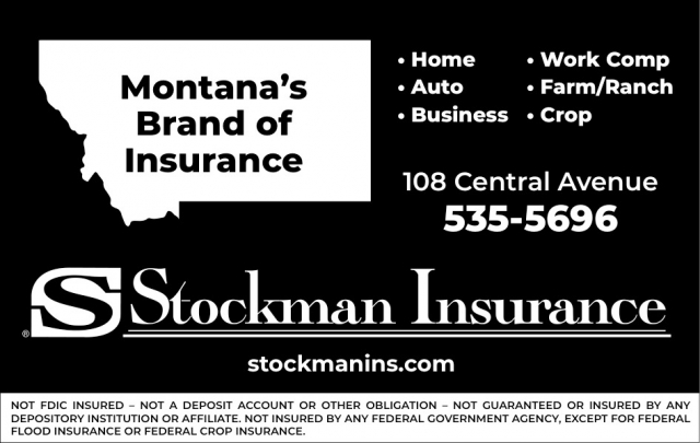 Montana's Brand of Insurance, Stockman Insurance - Stanford, Stanford, MT