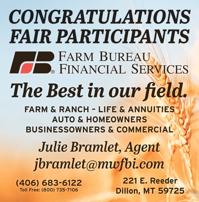 The Best in Our Field, Farm Bureau Financial Services - Julie Bramlet