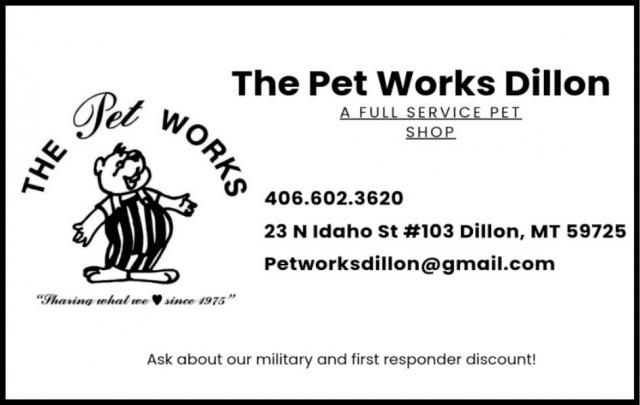 A Full Service Pet Shop,  The Pet Works - Dillon