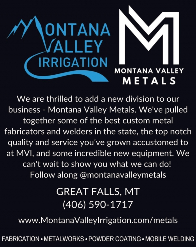 Montana Valley Irrigation, Montana Valley Irrigation, Great Falls, MT