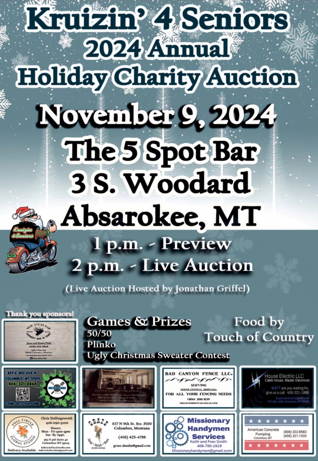 Charity Auction, Kruzin' 4 Seniors 2024 Annual Holiday Charity Auction