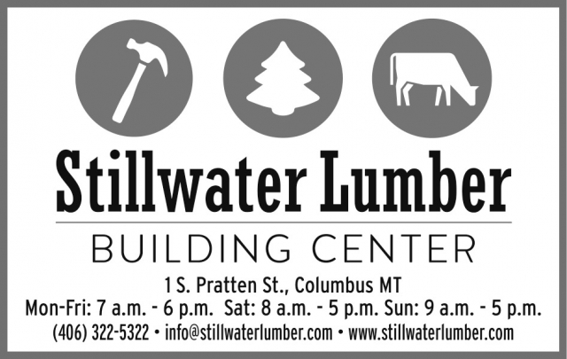 Building Center, Stillwater Lumber, Columbus, MT