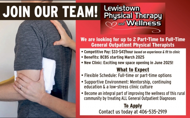 Craniosacral Therapy, Lewistown Physical Therapy & Wellness, Lewistown, MT