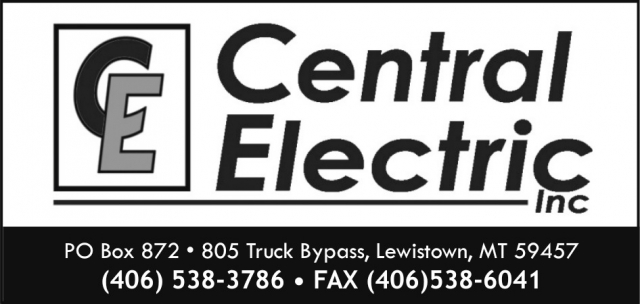 Central Electric Inc, Central Electric Inc, Lewistown, MT