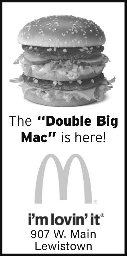 The "Double Big Mac" Is Here!, Mcdonalds - Lewiston, Lewistown, MT