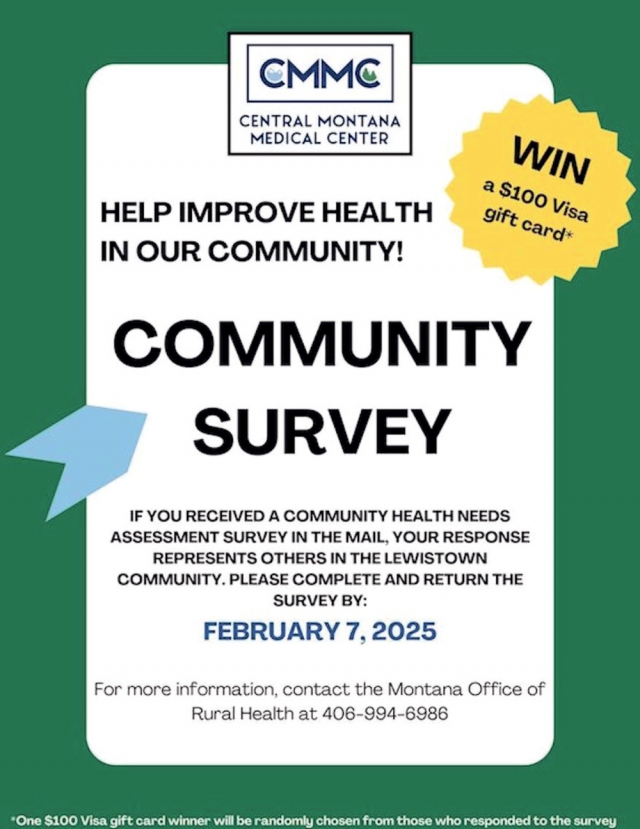 Community Survey, Central Montana Medical Center, Lewistown, MT