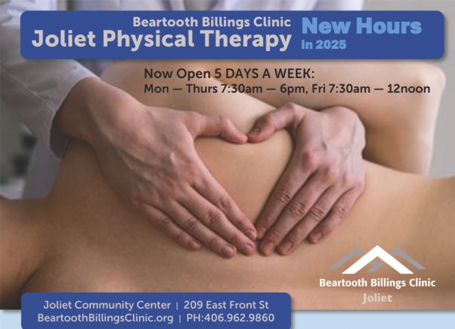 Physical Therapy, Beartooth Billings Clinic - Joliet