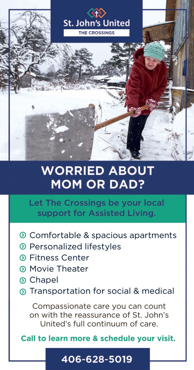 Worried About Mom or Dad?, St. John's United - The Crossings