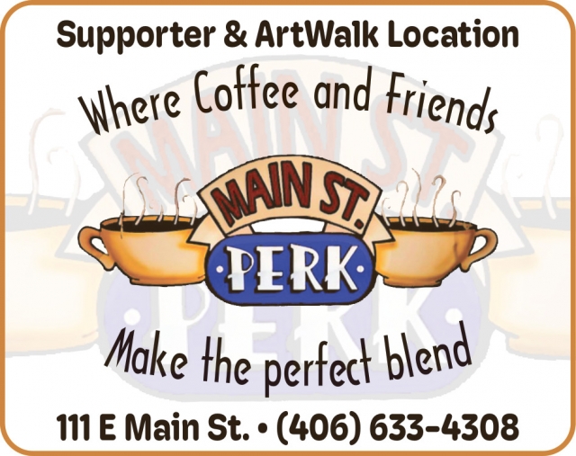 Where Coffee and Friends Make the Perfect Blend, Main St. Perk