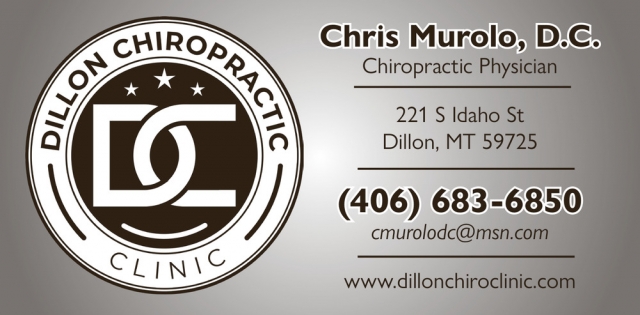 Chiropractic Physician, Dillon Chiropractic Clinic