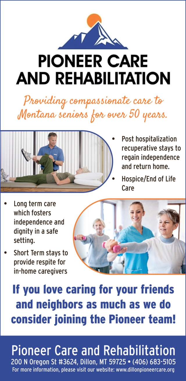 Compassionate Care, Pioneer Care & Rehabilitation