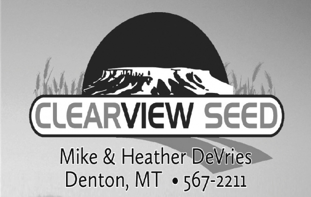 Mike & Heather DeVries, Clearview Seed, Denton, MT