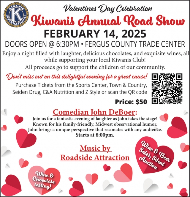 Annual Road Show, Kiwanis Annual Road Show (February 14, 2025)