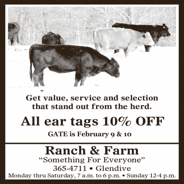 Get Value, Service and Selection that Stand out From the Herd, Ranch & Farm Ace Hardware, Glendive, MT