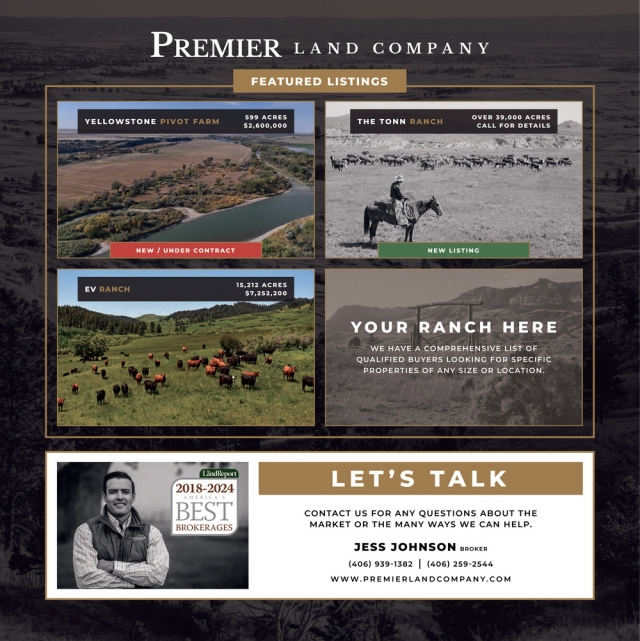 Featured Listings, Jess Johnson - Premier Land Company, Billings, MT