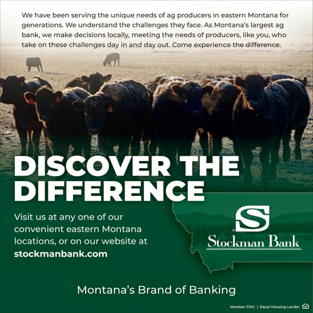 Montana's Brand of Banking, Stockman Bank