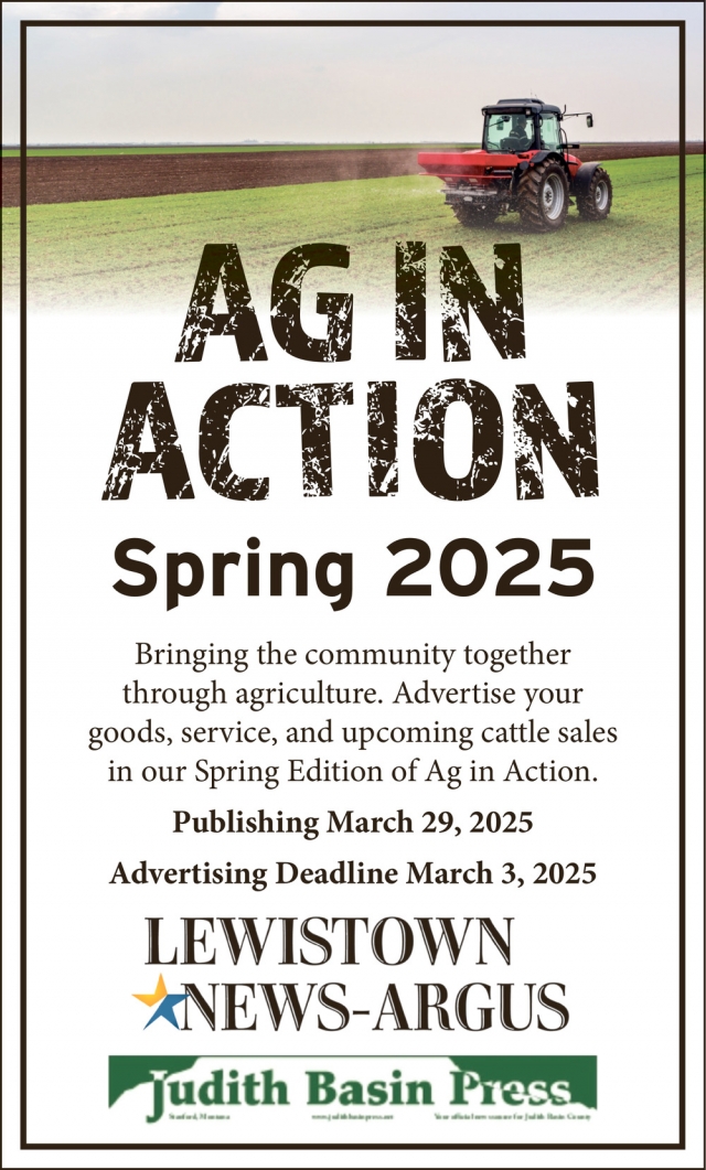 Aging Action Spring 2025, Lewistown News-Argus, Lewistown, MT