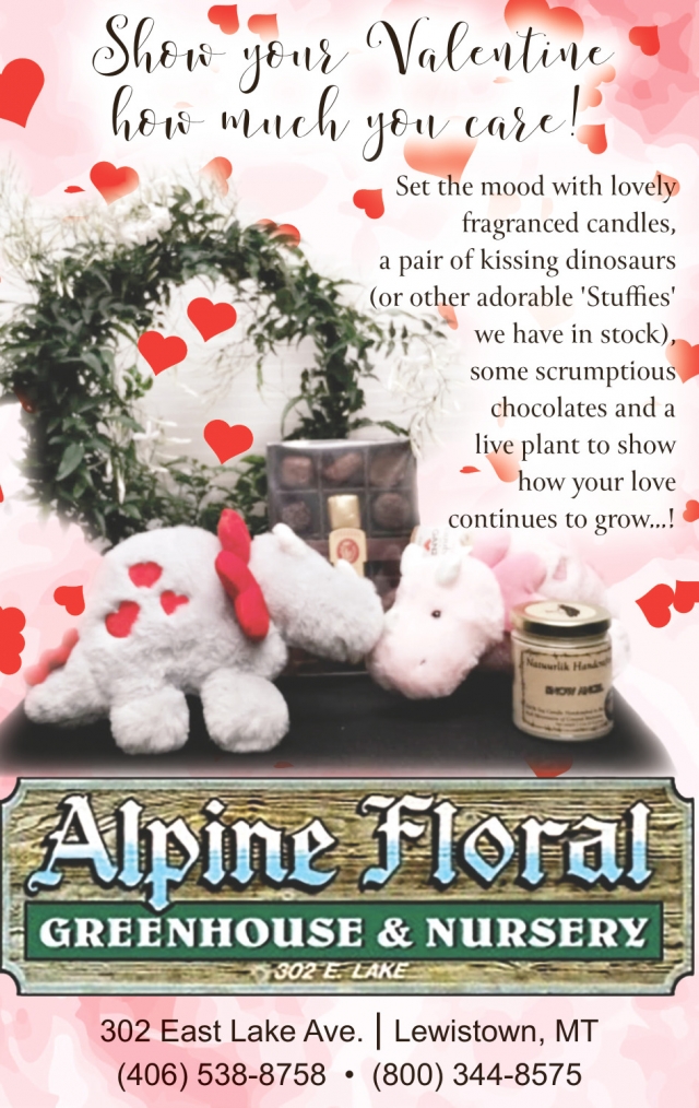 Show Your Valentine how Much You Care!, Alpine Floral, Lewistown, MT