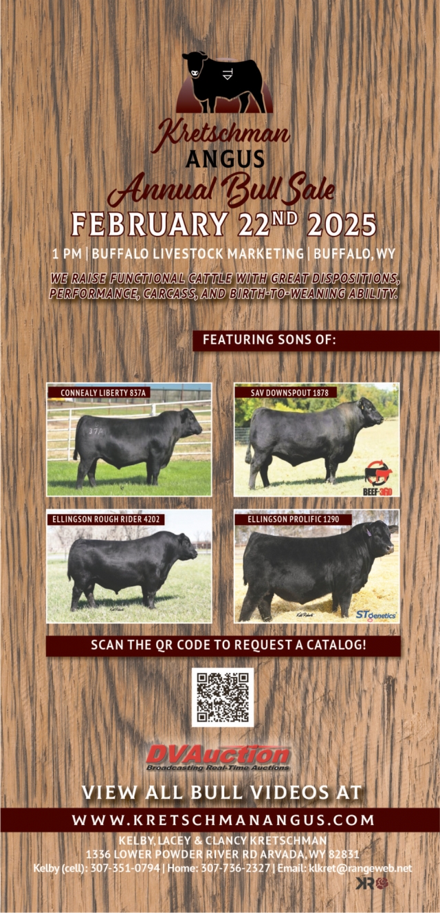 Annual Bull Sale, Kretschman Angus