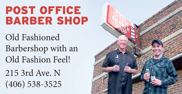 Old Fashioned Barbershop, Post Office Barber Shop, Lewistown, MT