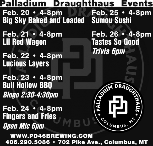 Palladium Draughthaus, Palladium Draughthaus, Columbus, MT