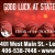 Good Luck at State Raiders!