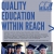 Quality Education Within Reach