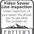Video Sewer Line Inspection