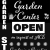 Garden Center Open
